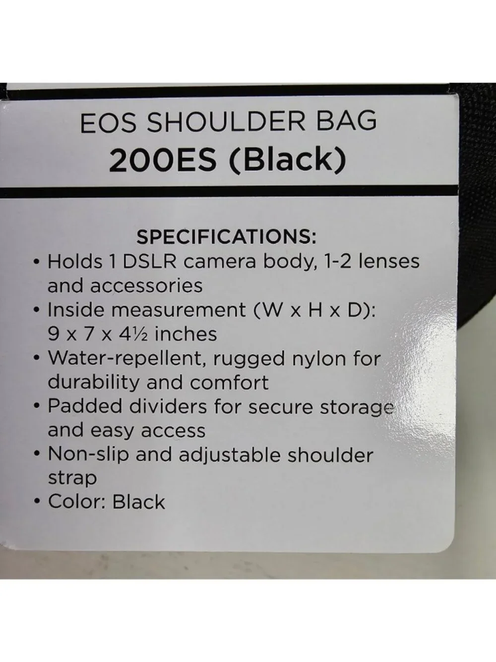Canon eos padded